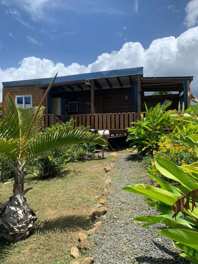 Gîte face à la mer des caraibes Sainte-Rose Exterior foto